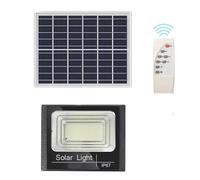 HYZHANHONG Projecteur Solaire 500W, capacité de la Batterie 6000mAh, Interrupteur Automatique de lumière de sécurité Solaire étanche IP67, utilisé pour Les Cours, Pavillons, hangars, etc