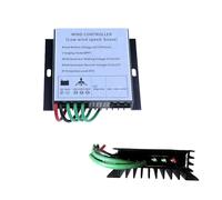 HYZHANHONG Régulateur de Charge de Batterie 16000W, 12V 24V 48V 220V CC CA Contrôleur régulateur Hybride éolien et Solaire MPPT pour générateurs d'éoliennes (Bleu Clair),12V