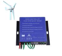 HYZHANHONG Régulateur de Charge d'éolienne 10A-40A, Chargeur de Batterie Solaire et éolienne 15000W pour systèmes 12V 24V 48V, régulateur Automatique pour Solutions,48v