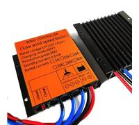 HYZHANHONG Régulateur de Charge pour générateur d'éolienne Efficace 8000W DC 12V 24V 48V 220V, étanche IP67 pour Batterie (Orange),220V