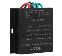 HYZHANHONG Régulateur de Générateur Éolien MPPT 5500W Max, 12V/24V/48V Auto, Entrée Triphasée avec Freinage par Survitesse et Récupération Automatique pour la Sécurité de l'Éolienne,48v