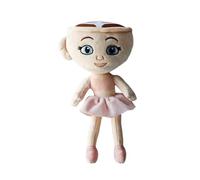 HYZSHL Doudou ballerine cappuccino - Peluche douce - Rouge cerise - Design italien - Pour jouets et décoration - Idéal pour enfants et adultes - Beau cadeau - 24 cm