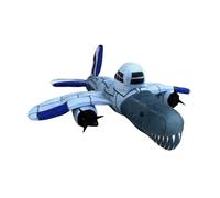 HYZSHL Italian Brainrot Doudou avion crocodile bleu, peluche douce pour enfants et collectionneurs, jouet créatif et décoration