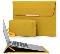 HYZUO 13,3-14 Pouces Housse Ordinateur Portable, Jaune Olive | pour MacBook Pro 14 M5-M1 A3426 A3427 2026-2021, MacBook Air/Pro 13,3, 13,8-13,5 Surface Laptop, HP Spectre X360 13/14