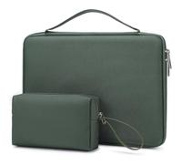 HYZUO 13,3-14 Pouces Housse pour Ordinateur Portable pour MacBook Pro 14 M5/M4/M3/M2/M1, MacBook Pro/Air 13, Dell Pro 13/14 Premium, 13,8"-13" Surface Laptop, HP Spectre X360 13/14, Vert Mousse