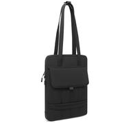 HYZUO 13,3-14 Pouces Housse Rembourrée Ordinateur Portable pour 13"-14" MacBook Pro/Air, 13" 13,3" Dell/HP/Lenovo/ASUS, Sacs à Bandoulière Slim pour Femmes Sac de Travail Quotidien, Noir