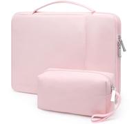 HYZUO 13,3-14 Pouces Sacoche Housse pour Ordinateur Portable, Rose Pâle