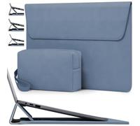 HYZUO 13" Housse pour Ordinateur Portable, Bleu Haze | pour MacBook Air 13 M5 A3449 M4 M3 M2 M1 2026-2018, 13" MacBook Neo 2026, MacBook Pro 13 M2 M1 2026-2016, Surface Pro, XPS 13