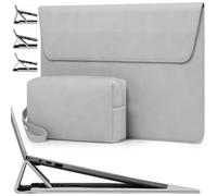 HYZUO 13" Housse pour Ordinateur Portable, Gris Clair | pour MacBook Air 13 M5 A3449 M4 M3 M2 M1 2026-2018, 13" MacBook Neo 2026, MacBook Pro 13 M2 M1 2026-2016, Surface Pro, XPS 13