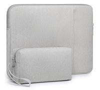 HYZUO 13 Pouces Sacoche Housses pour Ordinateur Portable, Gris Clair | pour MacBook Air 13 M5-M1 A3449 2026-2018, MacBook Neo 13, MacBook Pro 13 M2/M1 2026-2016, iPad Pro/Air 13,XPS 13,Surface Pro