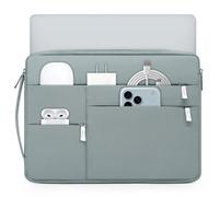 HYZUO 14-15 Pouces Housse pour Ordinateur Portable avec Poignée Latérale pour MacBook Air 15 15,3 M4 M3 M2, MacBook Pro 15, Sacoche Étui pour 14 pouces HP Dell Lenovo ThinkPad Asus Acer, Bleu Cendre