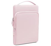 HYZUO 15-16 Pouces Housse pour Ordinateur Portable pour MacBook Pro 16 M4 M3 M2 M1 2025-2019, 15" Surface Book, 15" 15,6" Dell HP Lenovo ThinkBook Asus Acer Samsung Huawei, Rose Pâle