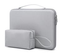 HYZUO 15-16 Pouces Housse pour Ordinateur Portable pour MacBook Pro 16 M4/M3/M2/M1 2025-2019, MacBook Air 15 M3/M2/M1 2025-2023, Dell XPS 16, 15" Surface Laptop, Razer Blade 15, Gris Roche