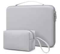 HYZUO 17-17,3 Pouces Housse pour Ordinateur Portable pour 17" 17,3" HP/Dell/ASUS/Acer/Lenovo/LG/Toshiba/MSI Gaming Laptop/Razer Blade 17/18, Sacoche de Protection pour Hommes Femmes, Gris Roche