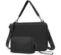 HYZUO 17-17,3 Pouces Housse Rigide pour Ordinateur Portable pour HP Envy/OMEN 17, LenovoThinkPad P16, ASUS ZenBook Pro/VivoBook Pro 17, Dell Alienware M17, LG Gram 17, Razer Blade 17, Noir