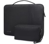 HYZUO 17-17,3 Pouces Housses Ordinateur Portable pour 17" 17,3" Dell/HP/Lenovo/ASUS/Acer/LG/MALLRACE/MSI Gaming Laptop/Razer Blade 17/18, Homme Femme Sac pour 16,5-17,5" Notebook Monitor, Noir