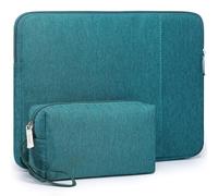 HYZUO 17-17,3 Pouces Sacoche Housses pour Ordinateur Portable, Vert Foncé