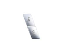 HYZZ Moulures intérieures pour Mercedes pour B-ENZ GLA/CLA/GLK/GLE/CLS/ML/GL/A/B/C/E Classe W204 W207 W212 W166 W176 X156 C117 Autocollant Bouton Commutateur Verrouillage Porte