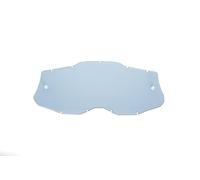 HZ Couche Seecle SE-41S265-HZ Lentille de Rechange fumée Compatible pour Lunettes/Masque 100% RACECRAFT 2 / STRATA 2 / ACCURI 2 / Mercury 2 Adulte Unisexe, Transparent, Taille Unique