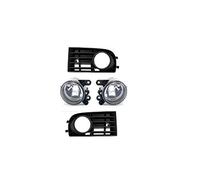 HZ-DESIGN 1 kit complet pour phare antibrouillard avec façades HB4 en verre transparent compatible avec Golf V 5