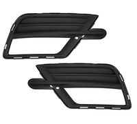 HZ-DESIGN 1 lot de grilles de ventilation pour phares antibrouillard, grille de ventilation droite + gauche, compatible avec Caddy IV 4 by