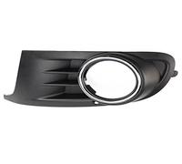 HZ-DESIGN Bande de Feu Antibrouillard pour Rééquipement Grille de Ventilation Capuchon Chrome Façade Gauche Compatible Avec Golf 6