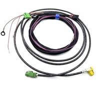 HZ-DESIGN Câble Équipé Au Complément D'Équipement De Prise Multimédia Ami Compatible Avec A4 MIB II Adapté À Douille 8W0035736