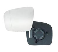HZ-DESIGN Compatible Avec Verre Miroir pour Rétroviseur Extérieur Verre à Gauche pour T5 Multivan pour Caddy III