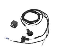 HZ-DESIGN Faisceau de Câbles, Câble pour Phares Antibrouillard Incl Relais Compatible Avec Polo 6N Golf 3 III Vento