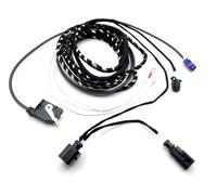 HZ-DESIGN Jeu de Câbles de Faisceau Câble Adaptateur Rd Au Complément D'Équipement Le Emblème Caméra de Recul Compatible Avec Golf 6 Beetle 5C