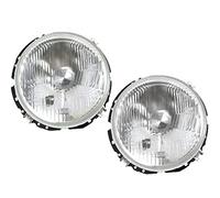 HZ-DESIGN Phares Phare H4 à Gauche + Droite Kit 2 Pièce Lumax Convient pour Golf 1 I