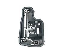 HZ-DESIGN Responsables de la Lampe à Gauche Feux Arrière Feu de Position Arrière Convient pour Polo 6R 2009-2014