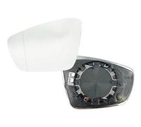 HZ-DESIGN Verre Miroir pour Rétroviseur Extérieur Verre à Gauche Asph. Chauffé Compatible Avec Polo 6R 6C Up