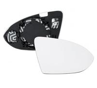HZ-DESIGN Verre Miroir Verre pour Außenpiegel Sur Plaquette Support Droit Côté Passager Compatible Avec Golf 7 Et Variant