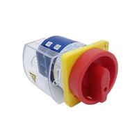 HZ12-40/04 OFF-ON 40A 2 Position 2 Poles With Cover Emergency Stop Padlock Power Cut Off electronic starter Rotary Cam Switch MQXFCZUX