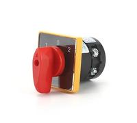 HZ5B-10/D101.1 10A On-Off-On Silver Rotary Knob Three Position One Pole Combination Changeover Switch MQXFCZUX