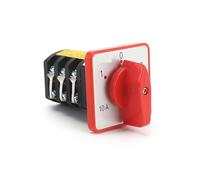 HZ5D-10/1.7 M05 M06 1.7KW 10A Induction electronic starter Reversible Transfer Switch Two Voltage Three-pole Cam Switch NWPNLXEA(10A 1.7 M06)