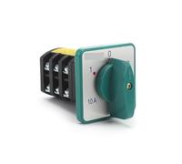 HZ5D-10/1.7 M05 M06 1.7KW 10A Induction electronic starter Reversible Transfer Switch Two Voltage Three-pole Cam Switch NWPNLXEA(10A 1.7 M05 GREEN)