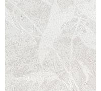 Hz62049-Horizon Arbre Feuille Crème Métallique Blanc Galerie Papier Peint