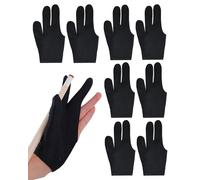 HZAOPZE 8 PCS Gants de billard, gants de queue de billard, gants de billard, unisexe, extensibles, pour billard, Pas besoin de faire la distinction entre les mains gauche et droite