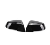 HZBHD 2 Coques De Rétroviseurs Pour BMW Série 1, 2, 3, 4, XM 220i, 328i, 420i, F20, F21, F22, F23, F30, F32, F33, F36, X1 Housses Extérieures Rétroviseur Coque(NOIR)