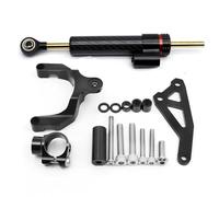 HZBHD Amortisseur Direction Kit De Support De Montage D'amortisseur De Direction De Moto pour Suzuki GSR750 2011-2015 GSR600 2006-2010 GSR 750 600 Direction Amortisseurs en(Couleur 10)