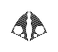 HZBHD Autocollant Pour Console Centrale De Voiture, Pour Mercedes Pour Benz Classe C W204 2007-2014, Cadre De Boutons De Volant Bande décorative