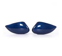 HZBHD Boîtier De Rétroviseur Extérieur Pour Ford Pour Fiesta Pour MK7 2009-2017 1594522 1594546 Coques De Rétroviseurs Latéraux Rétroviseur Coque(BLEU)