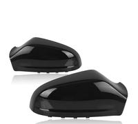 HZBHD Boîtiers De Rétroviseurs Extérieurs Pour Opel Pour Astra H 2004-2009 Coques De Rétroviseur Gauche Et Droit De Rechange Rétroviseur Coque(Noir brillant,Une paire)