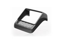 HZBHD Cache-sortie D'air Pour Console Centrale Arrière De Voiture, Accessoire Pour Tesla Pour Model 3/Y Highland Pour Juniper Bande décorative(Bright carbon look)