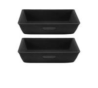 HZBHD Coffre De Rangement Sous Siège Pour Tesla Pour Model Y Et Pour Juniper 2025 Plateau Rangement Dissimulé En Organiseur À Pousser Et À Tirer. Bande décorative(2PC)