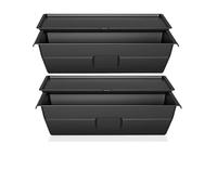 HZBHD Coffre De Rangement Sous Siège Pour Tesla Pour Model Y Et Pour Juniper 2025 Plateau Rangement Dissimulé En Organiseur À Pousser Et À Tirer. Bande décorative(Avant 2 pièces)