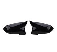 HZBHD Coque De Rétroviseur Extérieur Pour BMW Série 5 F10 F11 F18 F07 F12 F06 F01 LCI 2014-2017 Coque De Rétroviseurs Latéraux Rétroviseur Coque(Noir brillant)