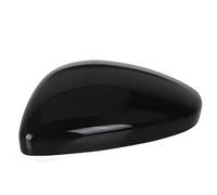 HZBHD Coque De Rétroviseur Extérieur Pour Peugeot 2008 208 2012-2019 1607513080 Coque De Rétroviseur Gauche/droite Rétroviseur Coque(Noir brillant,Gauche)